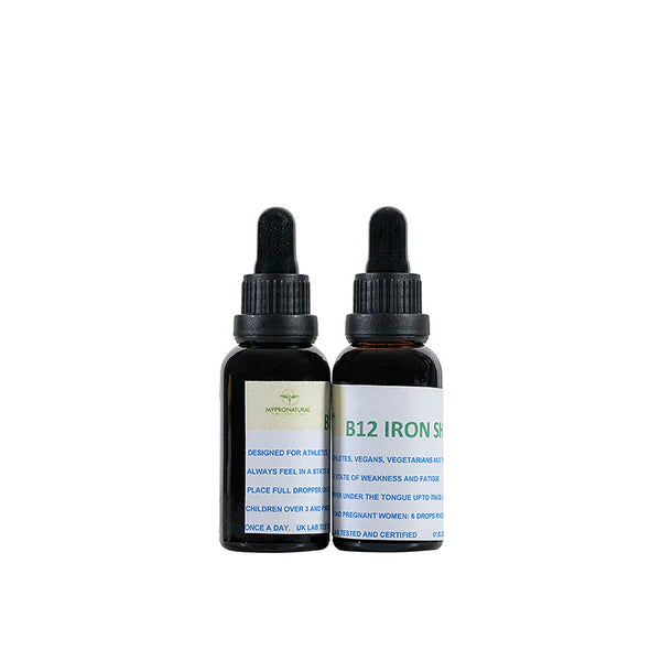 Vitamin B12 Iron Shilajit Wild Honey Drops - ShilliJet